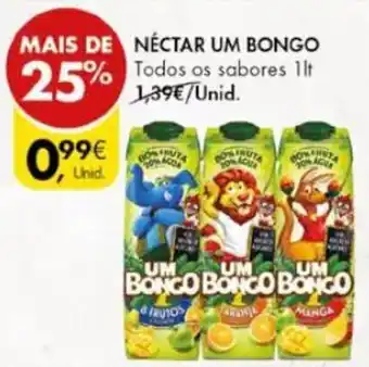 Pingo Doce Néctar um Bongo 1lt promoção