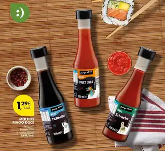Pingo Doce Molhos Pingo Doce 200ml promoção