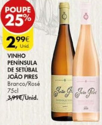Pingo Doce Vinho Península de Setúbal João Pires 75cl promoção