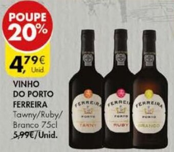 Pingo Doce Vinho do Porto Ferreira 75cl promoção