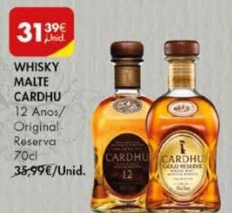Pingo Doce Whisky Malte Cardhu 70cl promoção