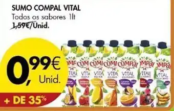 Pingo Doce Sumo compal promoção