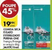 Pingo Doce Ração para gatos purinaone promoção