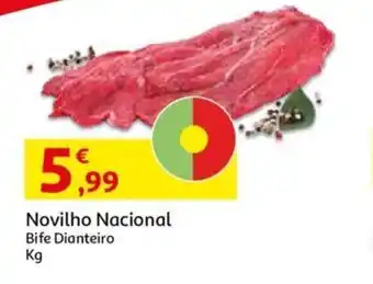 Novilho Nacional Bife Dianteiro
