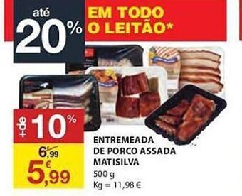 E.Leclerc Carne suína promoção
