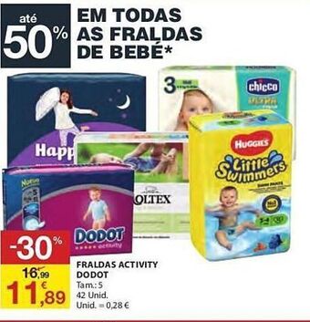 E.Leclerc Fraldas dodot promoção