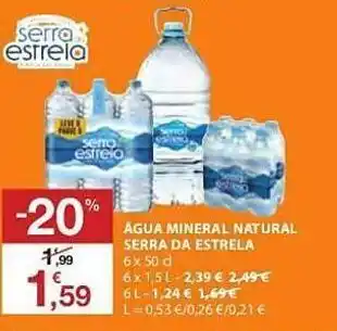 E.Leclerc Água serra da estrela promoção
