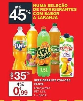 E.Leclerc Refrescos fanta promoção