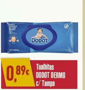 Miranda Supermercados Toalhas umedecidas dodot promoção