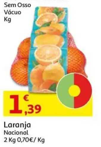 Auchan Laranja 2 kg 0,70€/ kg promoção