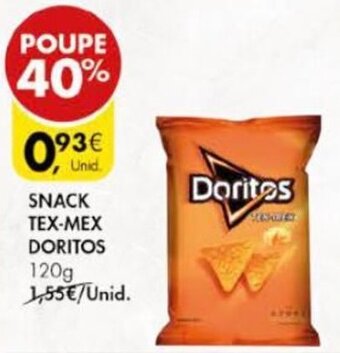 Pingo Doce Snack Tex-Mex Doritos 120g promoção
