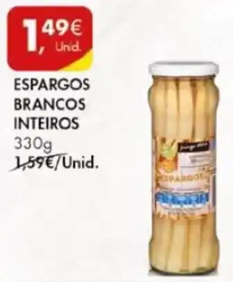 Espargos Brancos Inteiros 330g