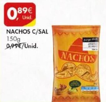 Pingo Doce Nachos c/Sal 150g promoção