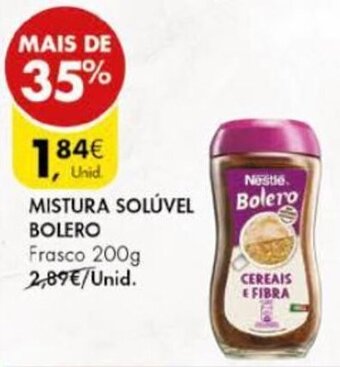 Pingo Doce Mistura Solúvel Bolero 200g promoção