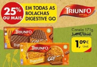 Pingo Doce Triunfo Canela 171g promoção