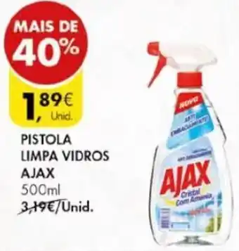 Pingo Doce Ajax Pistola Limpa Vidros 500ml promoção