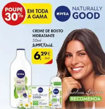 Pingo Doce Nivea Creme de Rosto Hidratante 50ml promoção