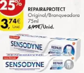 Pingo Doce Sensodyne Repair & Protect 75ml promoção