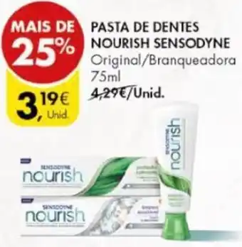 Pingo Doce Sensodyne Pasta de Dente Nourish 75ml promoção