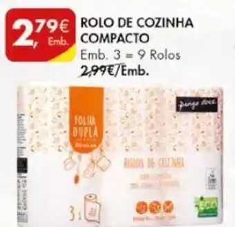 Rolo de Cozinha Compacto 3=9 rolos