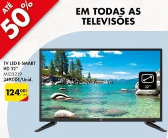 Pingo Doce E-Smart TV LED HD 32" promoção