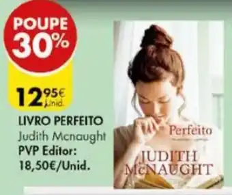 Pingo Doce Livro Perfeito Judith Mcnaught promoção