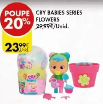 Pingo Doce Cry Babies Series Flowers promoção