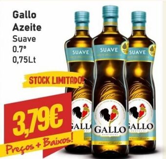 Belita Azeite extravirgem gallo promoção