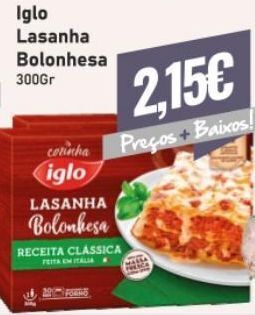 Belita Lasanha iglo promoção