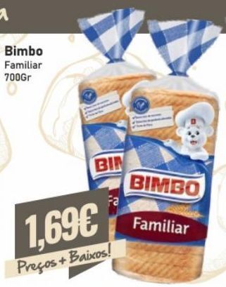 Belita Pão de forma bimbo promoção