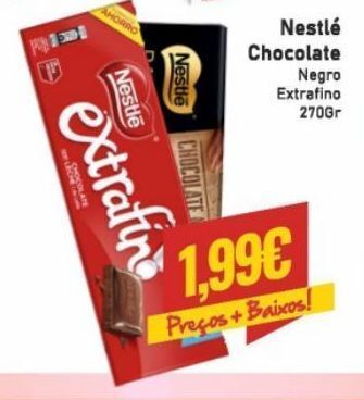 Belita Chocolates nestlé promoção