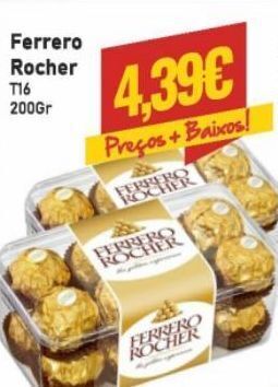 Belita Bombons ferrero rocher promoção