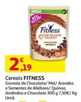 Auchan Cereais Fitness 300 g promoção