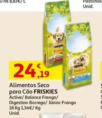 Auchan Alimento Seco para Cão Friskies 18 kg promoção