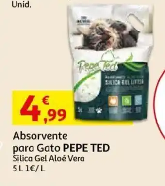 Auchan Absorvente para Gato Pepe Ted 5 L promoção
