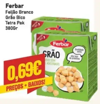 Ferbar Fiejão Branco Grão Bico 380g