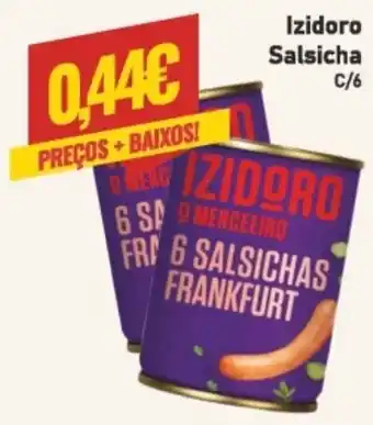 Belita Izidoro Salsichas c/6 promoção
