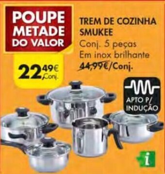 Pingo Doce Trem de Cozinha Smukee promoção