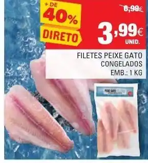 Filetes Peixi Gato Congelados 1 kg