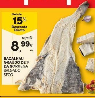 Continente Bom dia Bacalhau salgado promoção