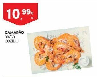 Continente Bom dia Camarão cozido promoção