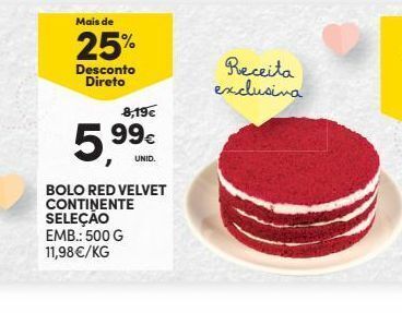 Promoção Bolo em Continente Bom dia Promoção Bolo em Continente Bom dia