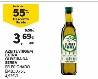 Continente Bom dia Azeite virgem oliveira da serra promoção