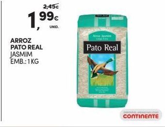 Continente Bom dia Arroz pato real promoção