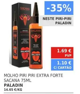 Minipreço Molho Piri Piri Extra Forte Sacana 75ml promoção