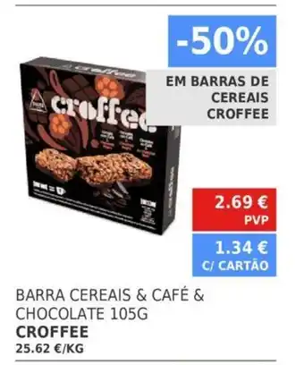 Minipreço Barra Cereais & Café & Chocolate 105g Coffee promoção