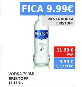 Vodka 700ml Eristoff
