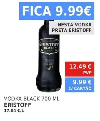 Vodka Black 700ml Eristoff