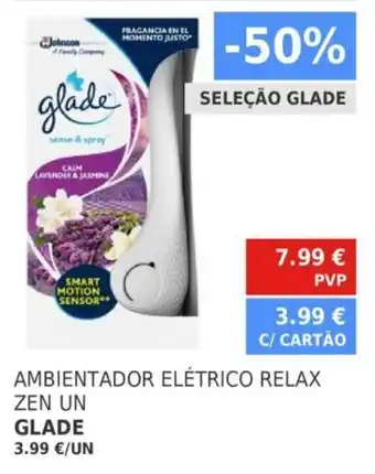 Minipreço Ambeintador Elétrico Relax Zen UN GLADE promoção