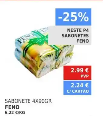 Minipreço Sabonete 4x90gr FENO promoção